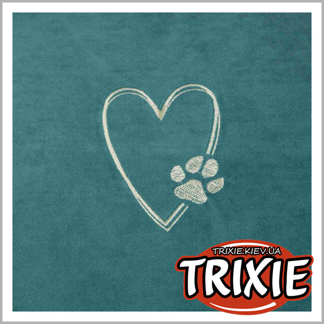 ТРИКСИ Украина - Лежак Pets Home Trixie (60х50 см  крем/бирюза)