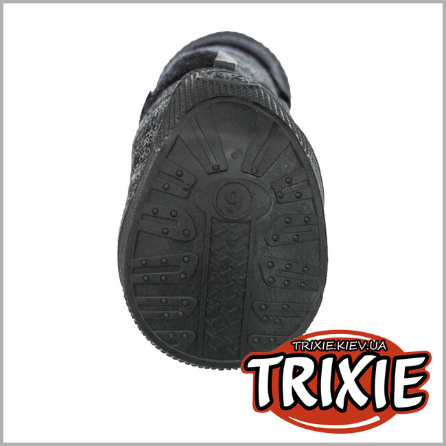 ТРИКСИ Украина -  Защитные носки д/собак Walker Socks-TRIXIE (ХS, черный/серый (2шт/уп)