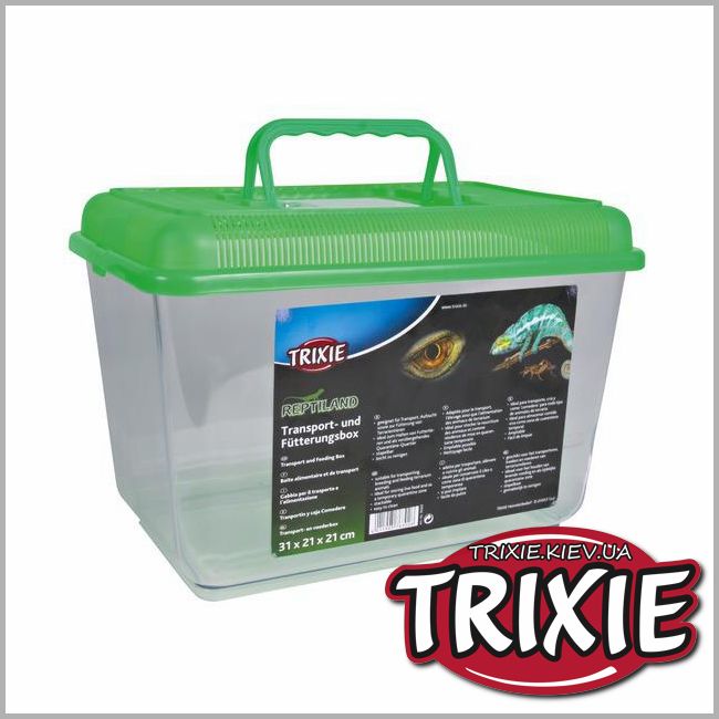 ТРИКСИ Украина - Переноска для транспортировки и кормления для рептилий TRIXIE (Размер: 24х17х16 см)