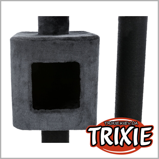 ТРИКСИ Украина - Домик-драпак для животных Trixie 44663 XXL "Izan", 122см,антрацит