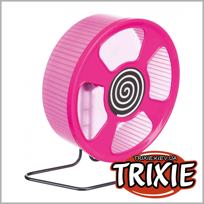 ТРІКСІ Україна - Пластикове колесо для вправ Trixie Exercise Wheel (Розмір: 20см)