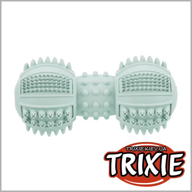 ТРИКСИ Украина -  Массажная гантель Trixie Junior Dumbbell (каучук 9см)