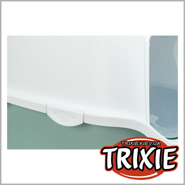 ТРІКСІ Україна - Туалет-будиночок для кота Trixie 402710 "Vico", 40х40х56см, шавлія/білий