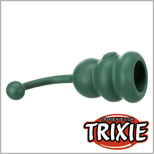 ТРІКСІ Україна - Еко-іграшка з ремінцем для собак Trixie (9 см / 16 см.)