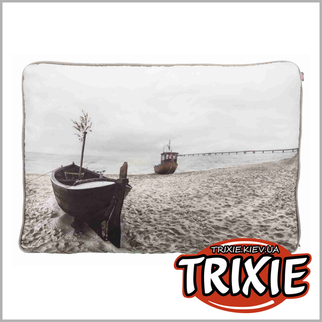 ТРИКСИ Украина - Пляжная подушка Beach TRIXIE (80х60 см, серо-коричневый)