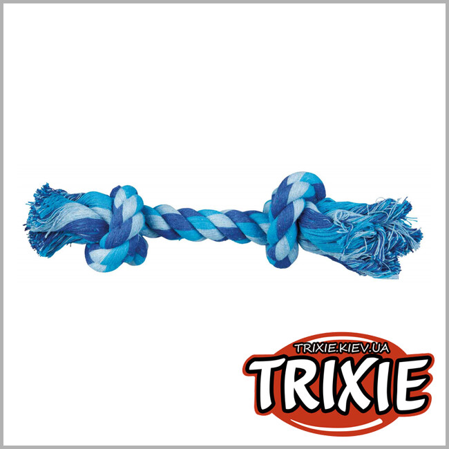 ТРІКСІ Україна - Ігровий канат для собак TRIXIE - Denta Fun (Довжина: 28см)