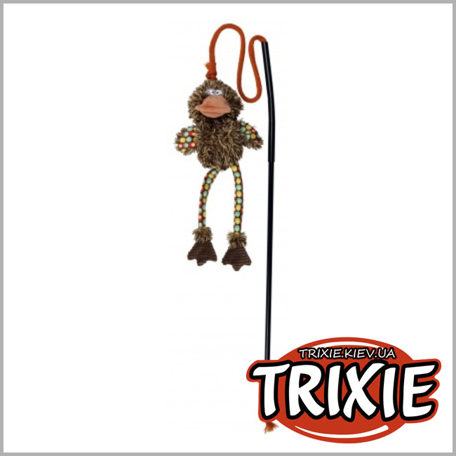 ТРИКСИ Украина - Игрушка для собак TRIXIE - Утка на удочке