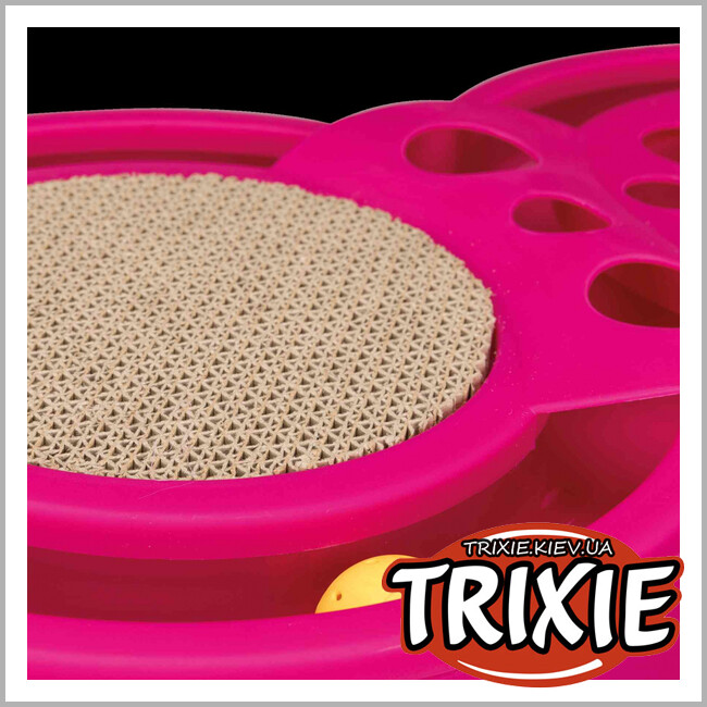 ТРІКСІ Україна - Іграшка для кота TRIXIE - Fumble & Scratch з драпаком (60х33 см)
