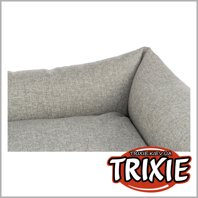 ТРИКСИ Украина - Лежак для собак Trixie 37495 "Matteo", 80х60см, светло-серый