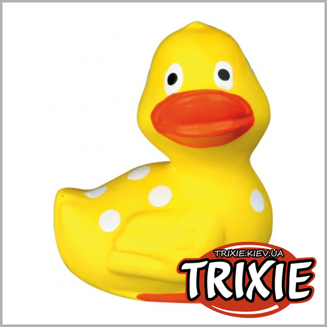 ТРИКСИ Украина - Игрушка для собак TRIXIE - Утка в горошек