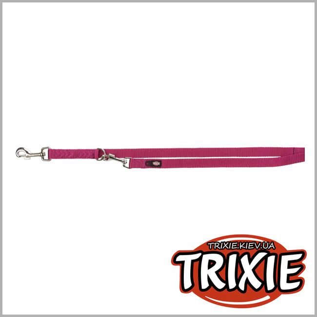 ТРИКСИ Украина - Поводок-перестежка Premium-TRIXIE (XS–S: 2,00м/15мм, лиловый, нейлон)