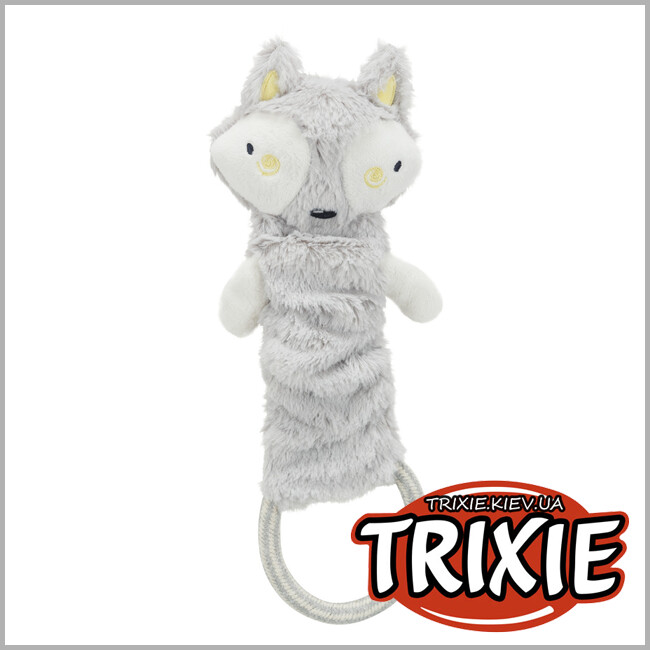 ТРИКСИ Украина - Свисающая игрушка плюш  Trixie Junior Dangling Toy (плюш 33 см. )