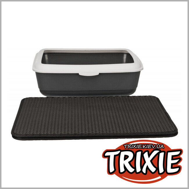 ТРІКСІ Україна - EVA килимок для котячого туалету Trixie Litter Tray Sieve-Mat (EVA каучук 40*55см)