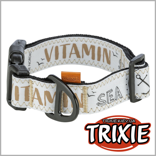 ТРИКСИ Украина - Ошейник для собак Trixie 1748205 BE NORDIC экстра широкий M–L 40–60 см 38 мм черный