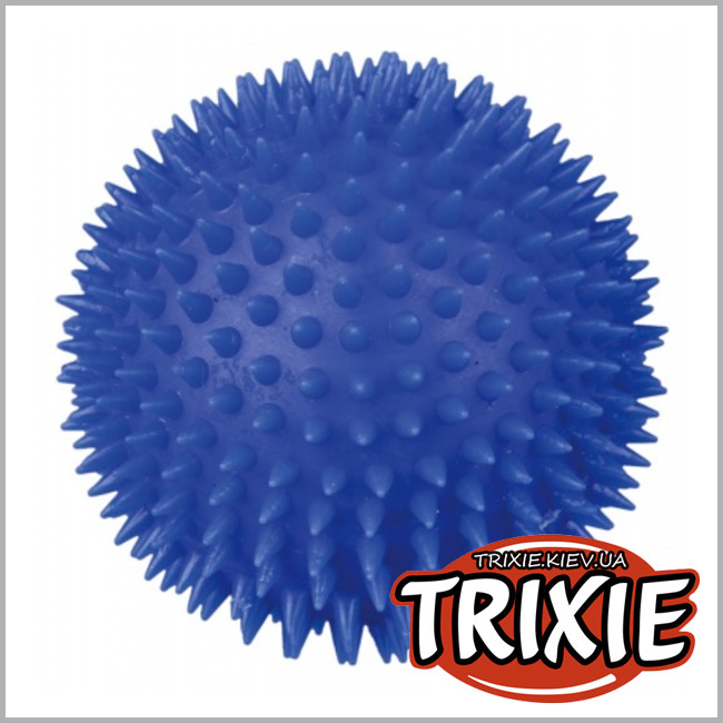 ТРИКСИ Украина - Виниловый мяч-ёж для собак TRIXIE (Размер: 10см)