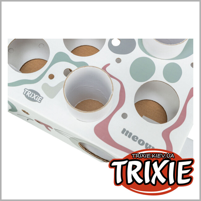 ТРІКСІ Україна - Розвиваюча гра для котів Trixie 45930 Cat Activity "Paws'n'Treats Box"(картон), 35х7х20см
