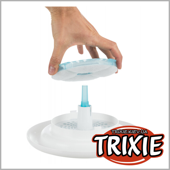ТРИКСИ Украина - Автоматическая поилка TRIXIE - Bubble Stream (создаёт пузырьки 3L)