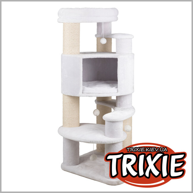 ТРІКСІ Україна - Будиночок-драпак Trixie 44664 XXL"Zita", 147см, білий