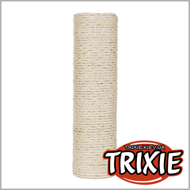 ТРІКСІ Україна - Стовпчик для будиночка Trixie 44001 драпака, сизаль, 11х40см,натуральний