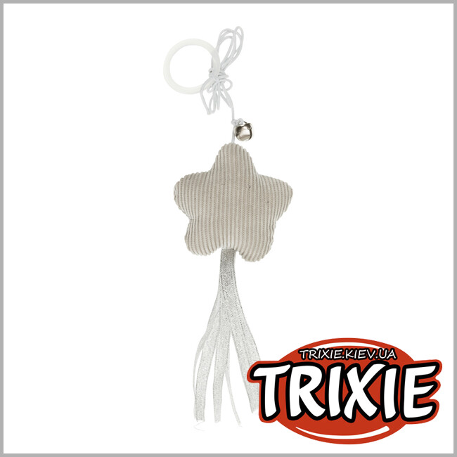 ТРИКСИ Украина - Цветок с кисточками на резинке TRIXIE (6 см/65 см)