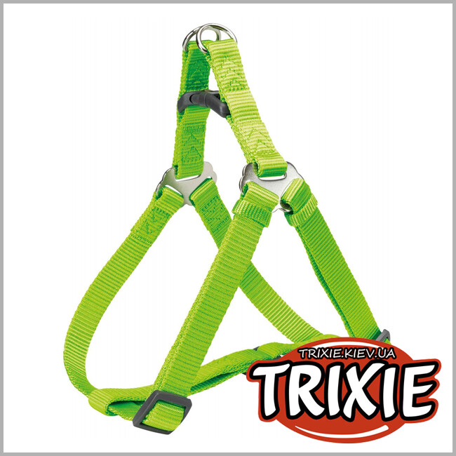 ТРІКСІ Україна - Шлея Premium-TRIXIE (30-40см/10мм, салатовий)