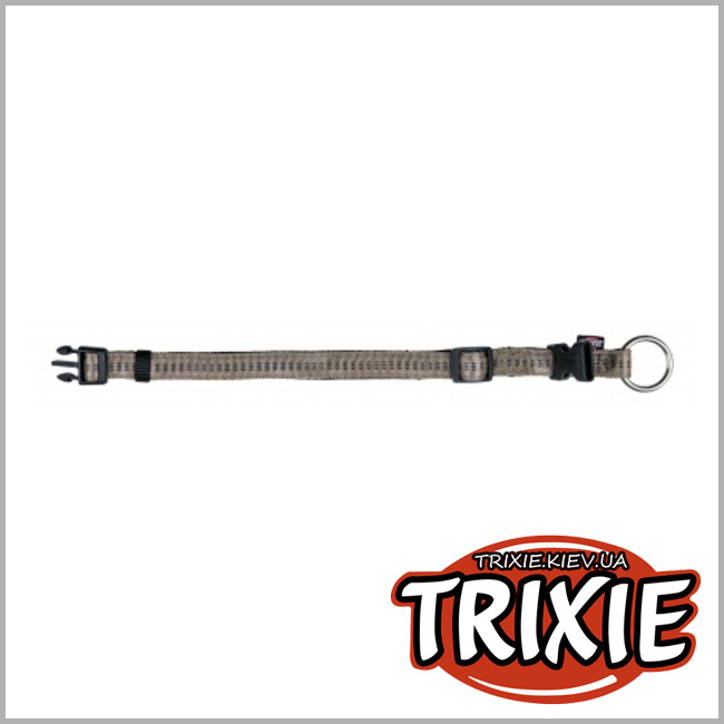 ТРИКСИ Украина - Ошейник для собак TRIXIE - Elegance(Размер:30-45cм/15мм, Цвет:серый)