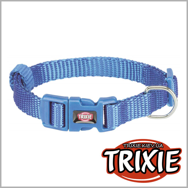 ТРІКСІ Україна - Нашийник Premium-TRIXIE (S-S: 22-35см/10мм, синій)