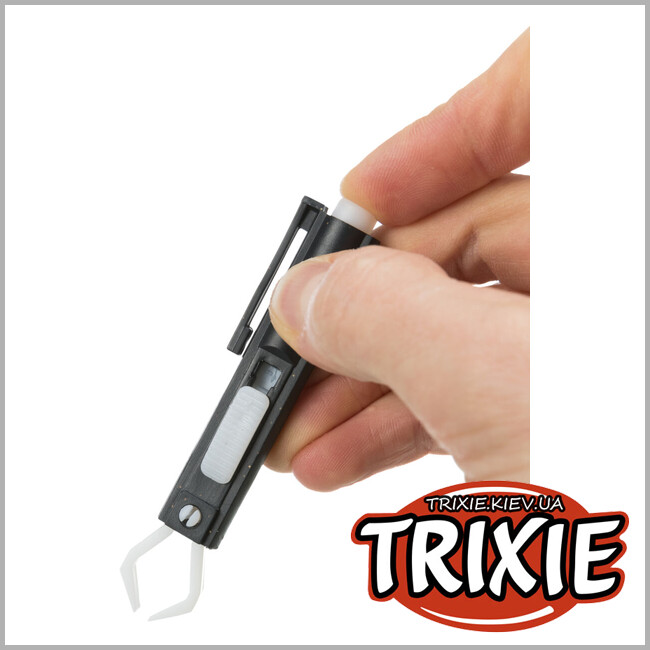 ТРИКСИ Украина - Средство для удаления клещей Trixie 23820 пинцет пластиковый 9см