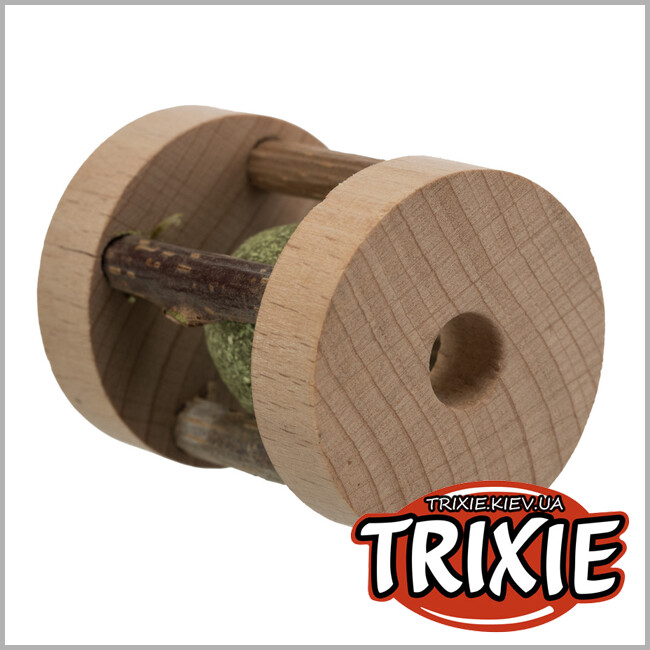 ТРІКСІ Україна - Іграшка з мататабі для зубів TRIXIE Matatabi Play Roll (мататабі 4*5 см)