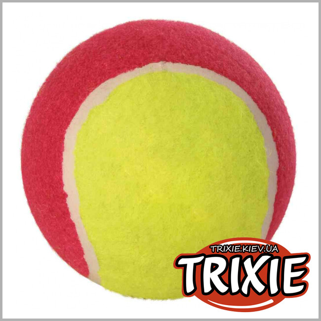 ТРИКСИ Украина - Набор теннисных мячей для собак TRIXIE (6 см, 39 шт)