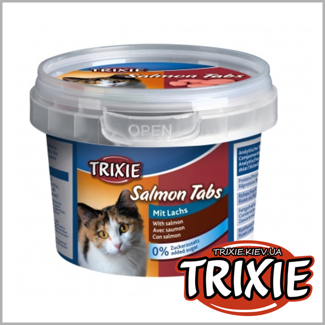 ТРИКСИ Украина - Лакомство для котов TRIXIE - Salmon Tabs