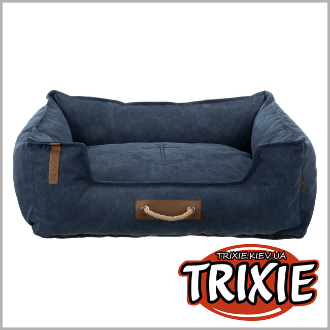 ТРИКСИ Украина - BE NORDIC мягкое место Föhr-TRIXIE  (60х50см,темно-синий)