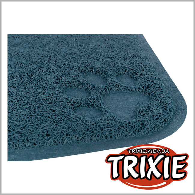 ТРИКСИ Украина - Коврик Trixie 40369 под туалет ПВХ 37х45 см голубой