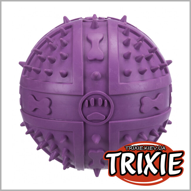 ТРИКСИ Украина - Мяч с пищалкой для собак TRIXIE (Размер: 9см)