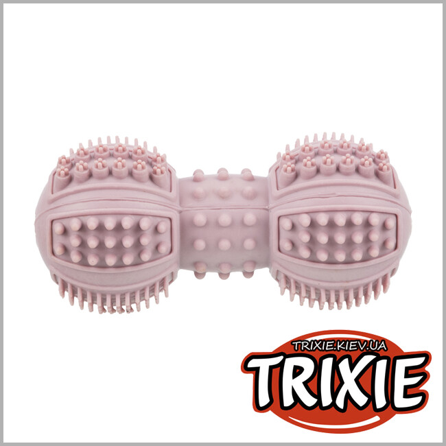 ТРИКСИ Украина -  Массажная гантель Trixie Junior Dumbbell (каучук 9см)