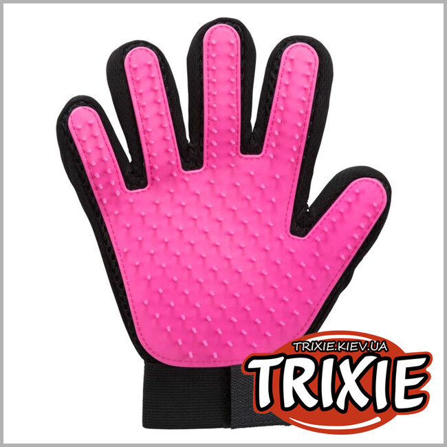 ТРИКСИ Украина - Рукавица для ухода за мехом Trixie Fur Care Glove for Cats (16*24 cm)