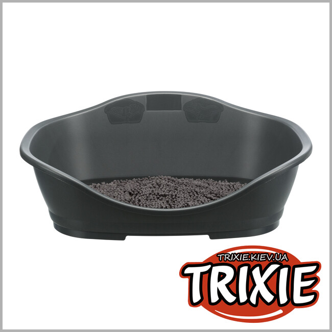 ТРИКСИ Украина - Коврик в лежак Trixie Dirt-Absorbing Mat for Sleeper 3 #38831 (66х42см,темно-серый)