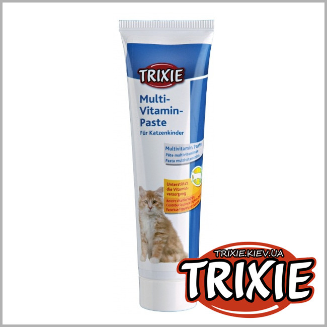 ТРИКСИ Украина - Мультивитаминная паста для котят Trixie Junior Multi Vitamin (taurin 100g)