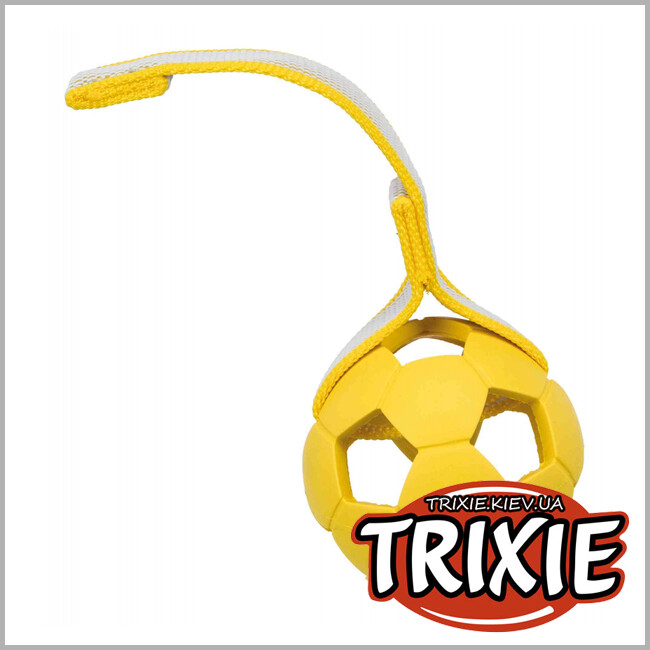 ТРИКСИ Украина - Мяч с шипами на ремне TRIXIE (резина, ø 7 см/22 см)