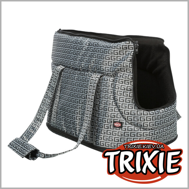 ТРИКСИ Украина - Перевозная сумка для животных Trixie 36217 Carrier Riva 26 × 30 × 45 см, до: 7 кг