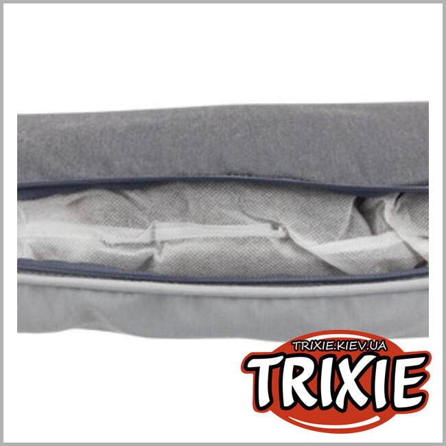 ТРИКСИ Украина - Лежак матрац Bobby Trixie (100х70см, светло-серый/серый)