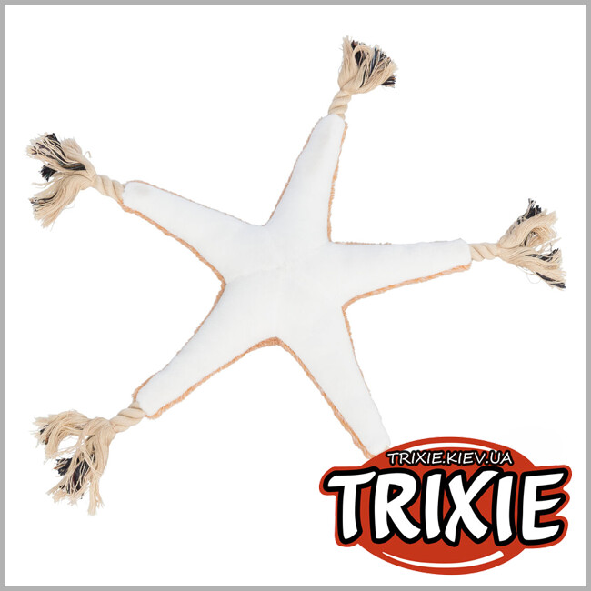 ТРИКСИ Украина - BE NORDIC морская звезда Trixie 36046 Джейн (плюш/канат), 32см
