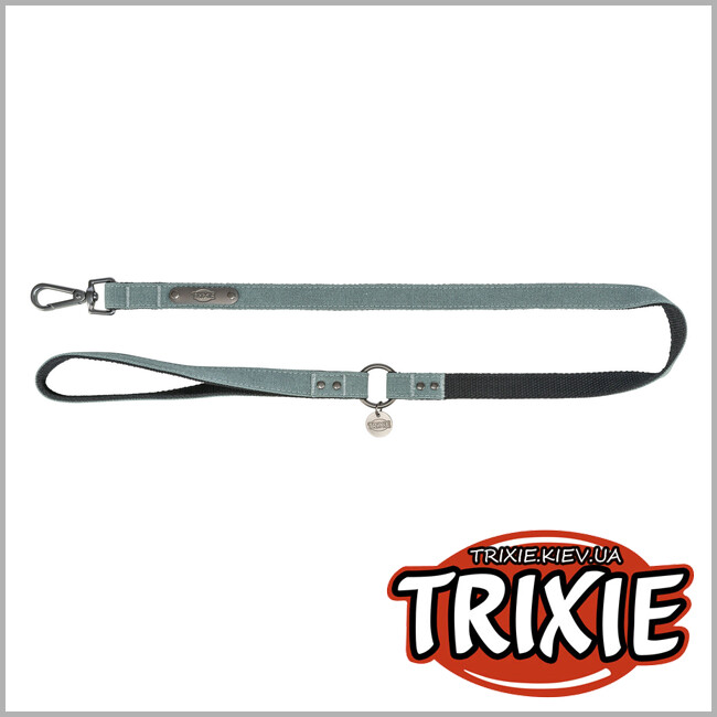 ТРИКСИ Украина - Trixie 1970119 CityStyle для собак хлопок M–L 1 м 20 мм светло-серый