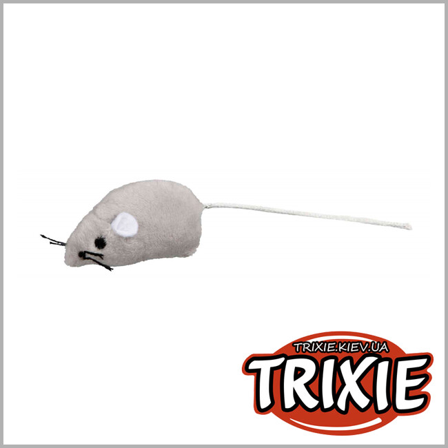 ТРІКСІ Україна - Плюшева миша для кішки TRIXIE (плюш 5 см)