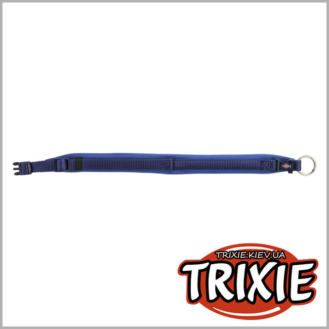 ТРІКСІ Україна - Нашийник Premium з неопреновою підкладкою TRIXIE (S-М: 35-42см/15мм,індиго/синій)
