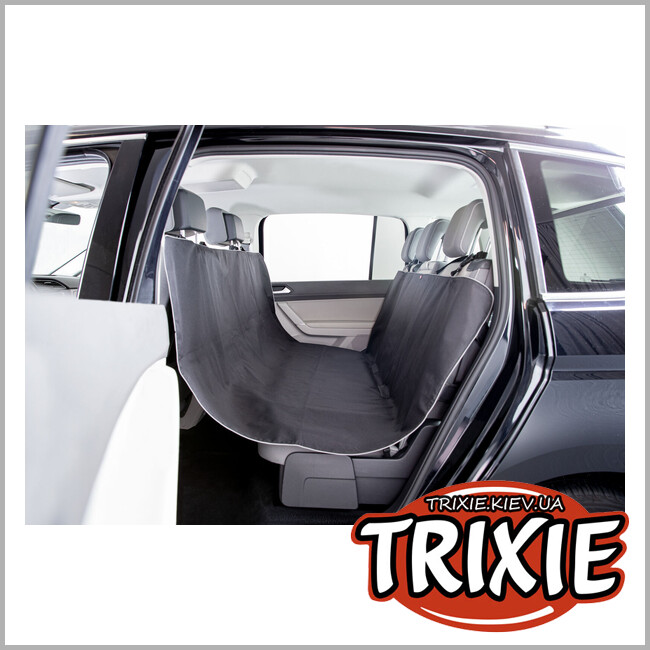 ТРИКСИ Украина - Защитный чехол для животных Trixie 13472 для сиденья черный полиэстер 145х160 см