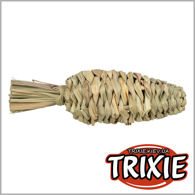 ТРІКСІ Україна - Іграшка-морква для тварин Trixie 61829 (трава), 20см/6см