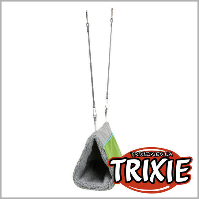 ТРІКСІ Україна - Будиночок гамак TRIXIE для хом'яка(плюш 9*16*12см)