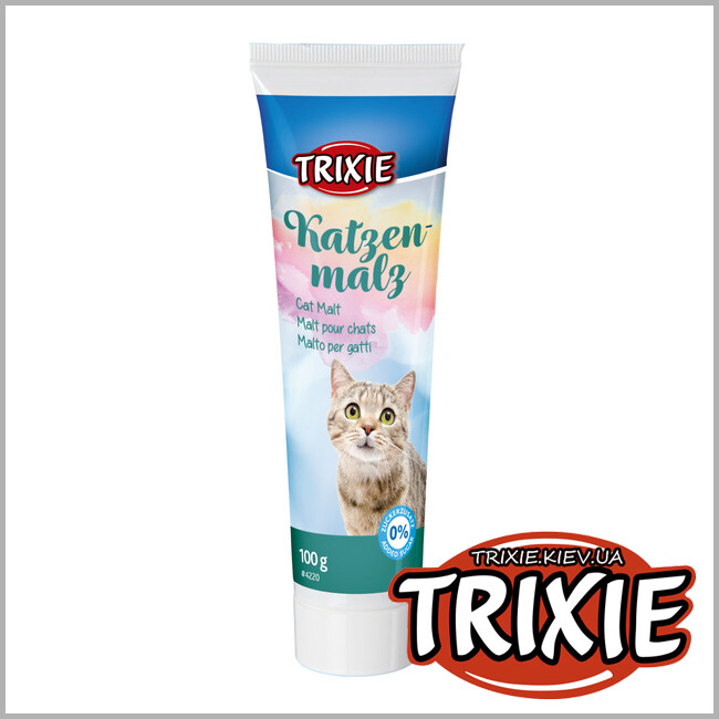 ТРИКСИ Украина - Витамины для пищеварения  Trixie Katzen Malz (солод 100гр)