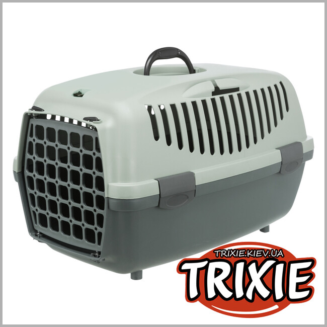 ТРИКСИ Украина - Be Eco переноска Capri 1-TRIXIE (XS: 32х31х48см, антрацит/серо-зеленый)